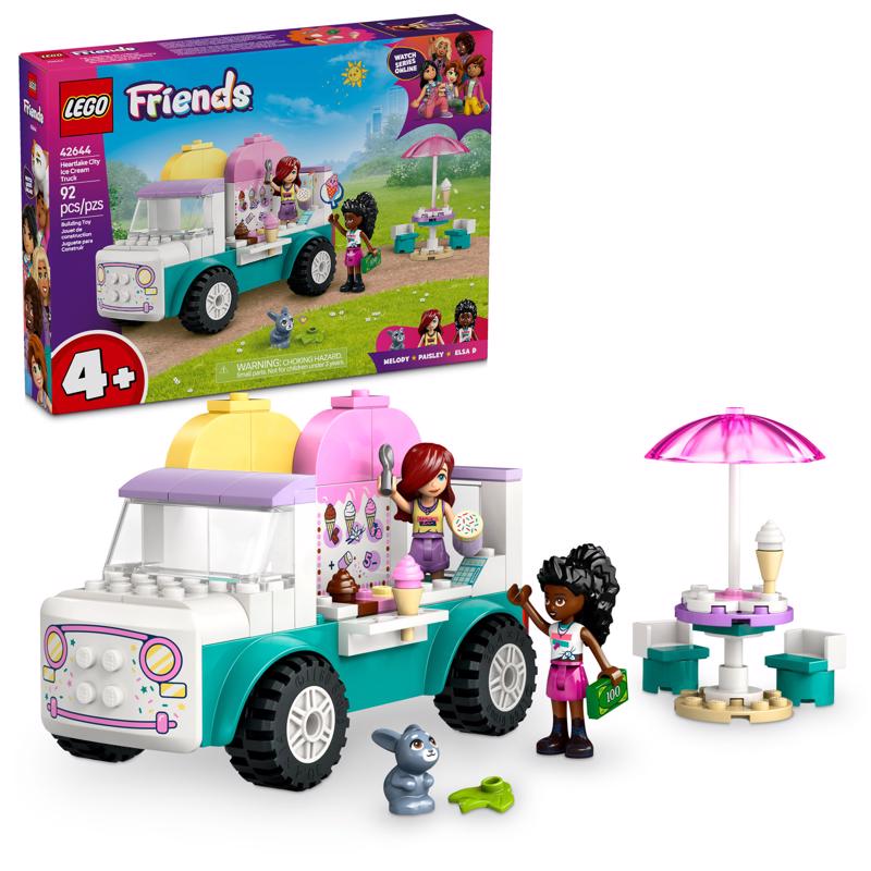 LEGO Friends Heartlake City Ice Cream Truck Building Toy Multi