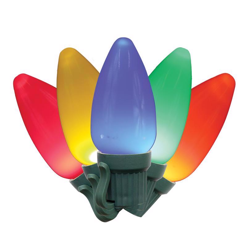 LIGHTS LED C9 SM MC 25CT