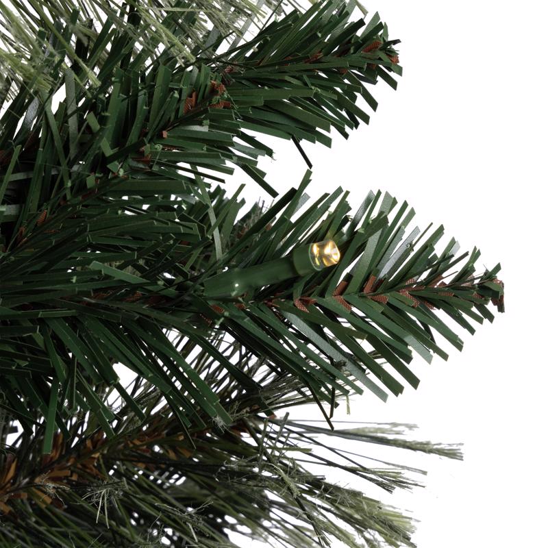 Celebrations 9 ft. L LED Prelit Multicolored Mixed Pine Garland