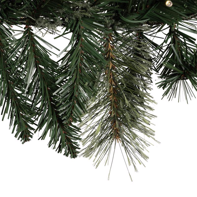 Celebrations 9 ft. L LED Prelit Multicolored Mixed Pine Garland