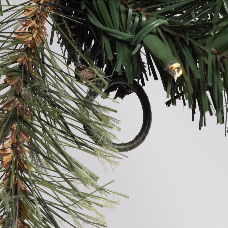 Celebrations 9 ft. L LED Prelit Multicolored Mixed Pine Garland