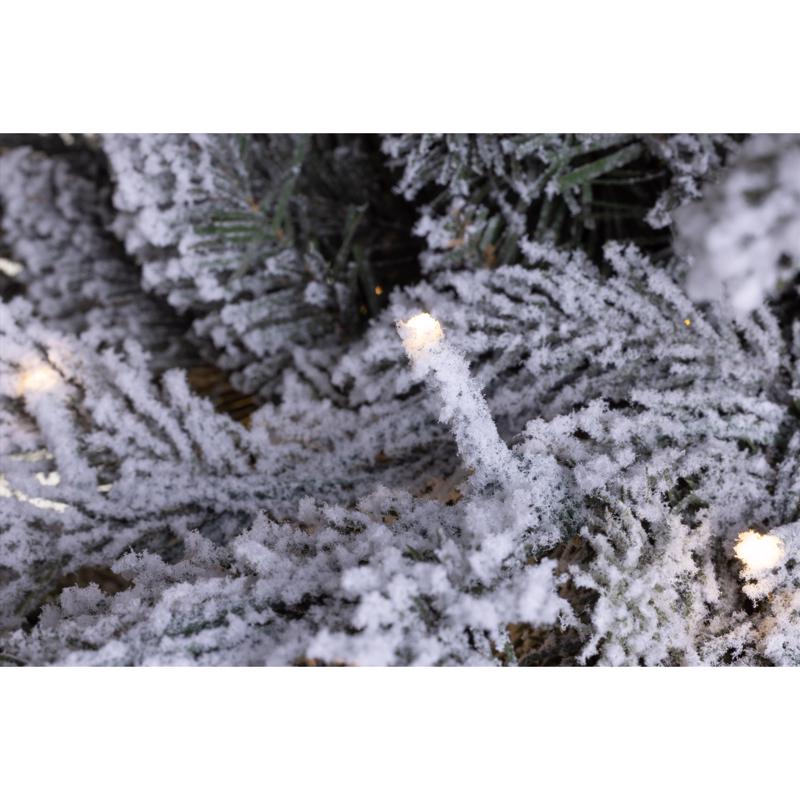 Holiday Bright Lights 7-1/2 ft. Slim LED 1250 ct Emerald Pine Color Changing Christmas Tree
