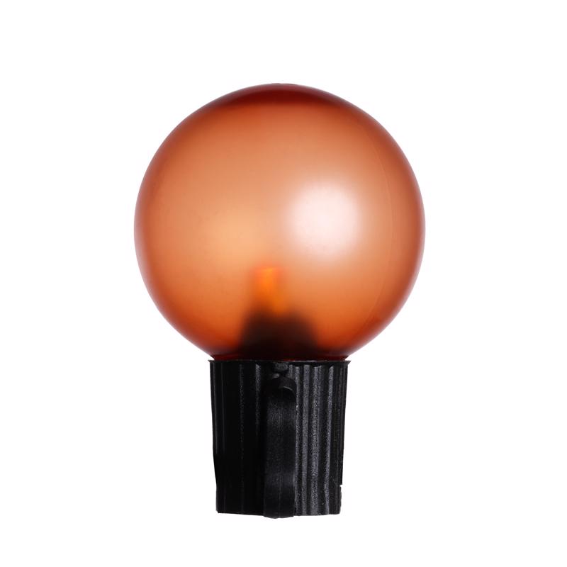 Celebrations Orange 25 ct LED String Lights