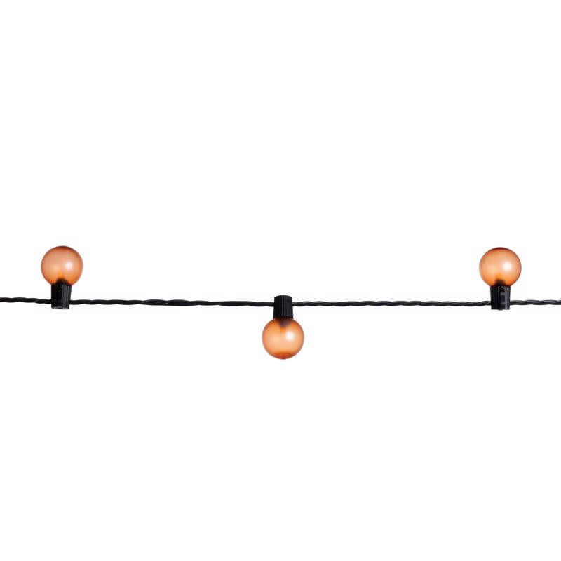 Celebrations Orange 25 ct LED String Lights