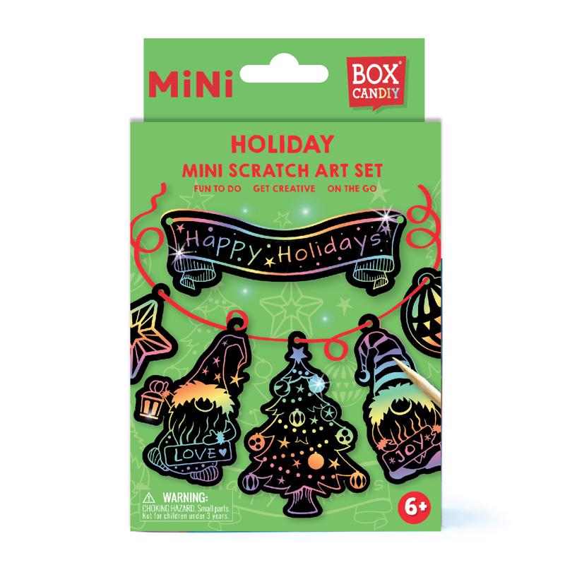 Box Candiy Holiday Mini Craft Set Assorted