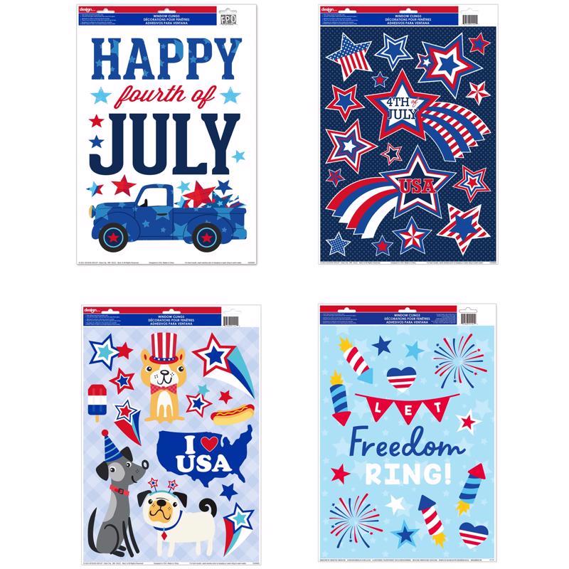 PATRIOTIC CLASSIC CLINGS