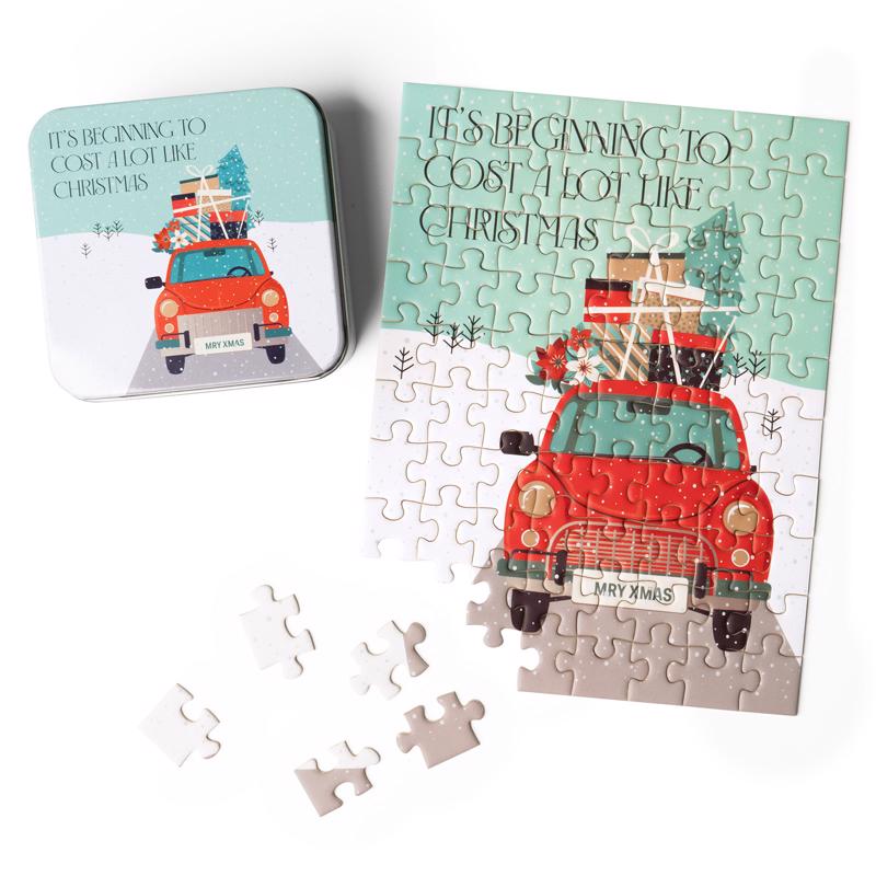 JOLLY JIGSAWS Holiday Mini Puzzles 80 pc