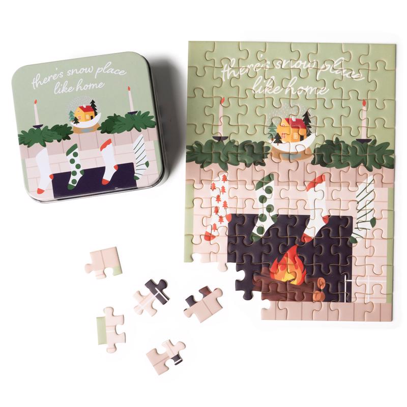 JOLLY JIGSAWS Holiday Mini Puzzles 80 pc