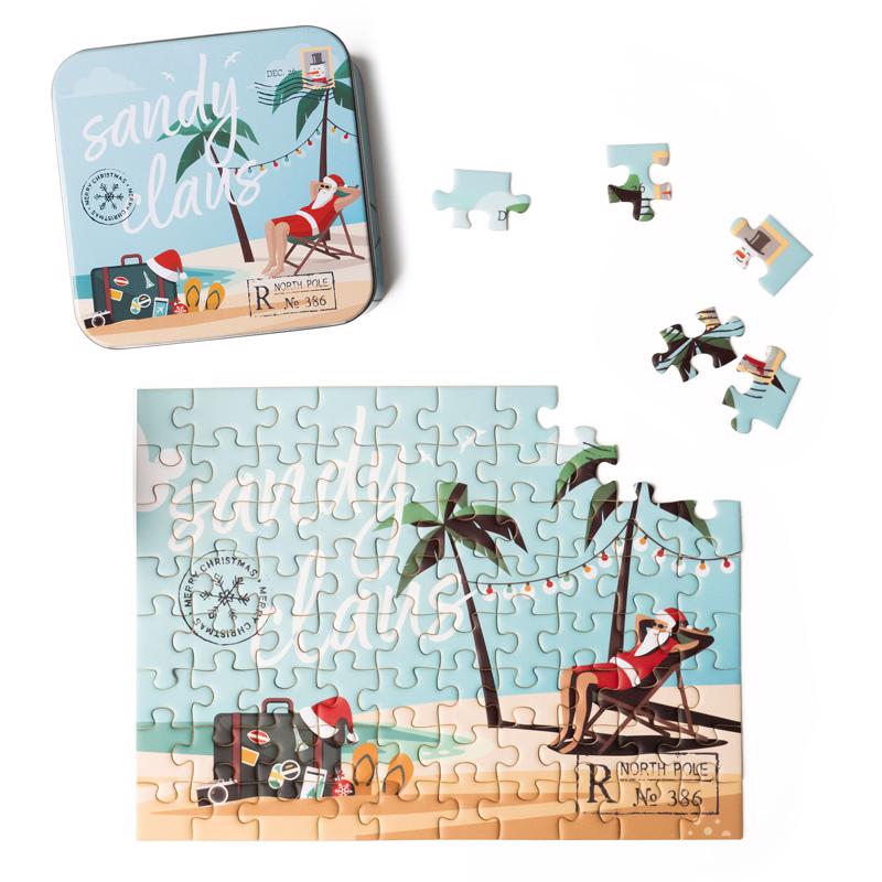 JOLLY JIGSAWS Holiday Mini Puzzles 80 pc