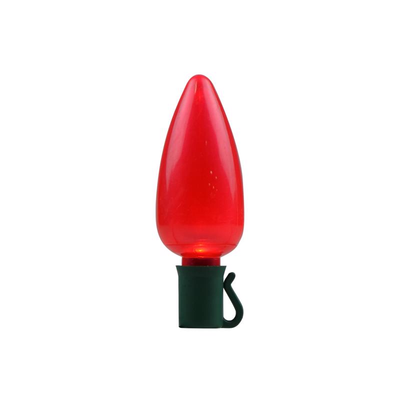 Celebrations Platinum LED C9 Red/Green/Pure White 25 ct String Christmas Lights 24 ft.