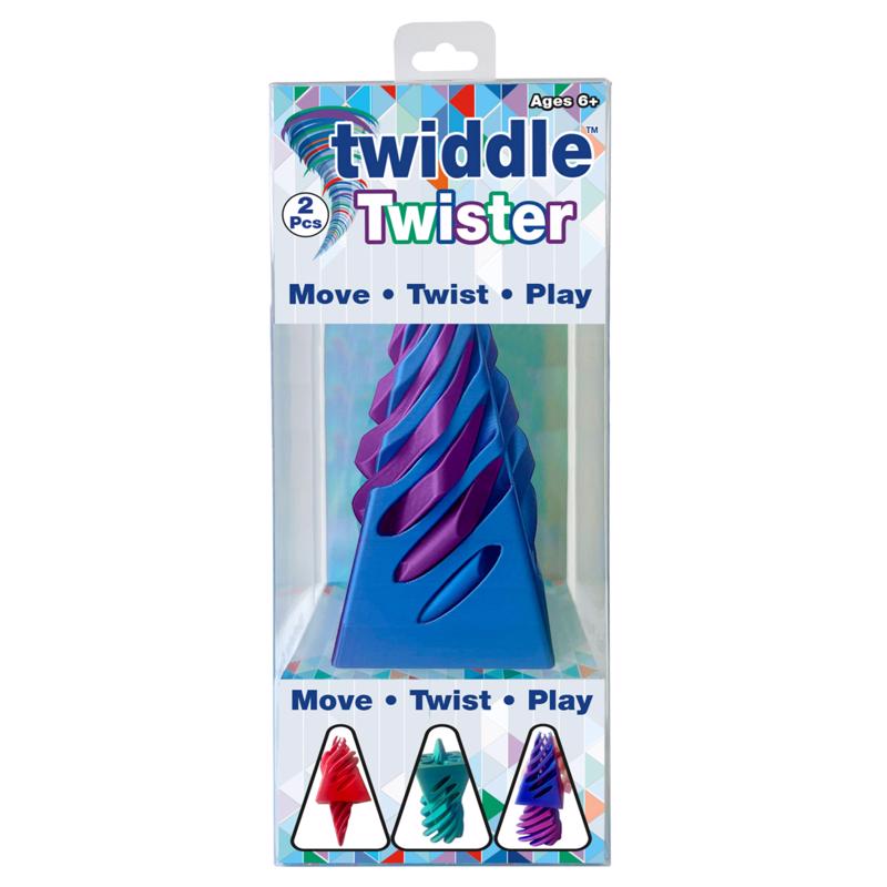 Zorbitz Twiddle Twister Toy Assorted 2 pc
