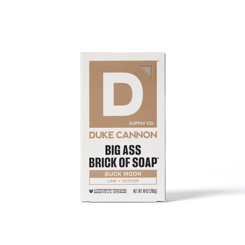 Duke Cannon Buck Moon Lime + Vetiver Scent Bar Soap 10 oz 1 pk