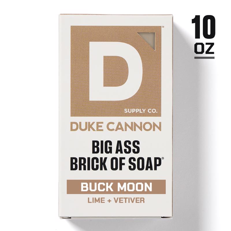Duke Cannon Buck Moon Lime + Vetiver Scent Bar Soap 10 oz 1 pk