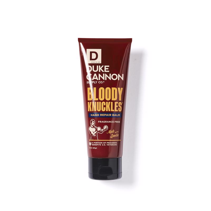 Duke Cannon Bloody Knuckles Fragrence Free Scent Hand Repair Balm 3 oz 1 pk