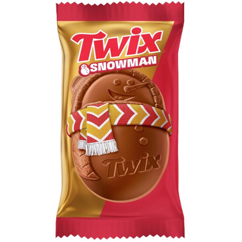 Twix Snowman Milk Chocolate Candy Bar 1 each
