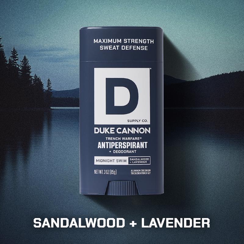 Duke Cannon Trench Warfare Blue Antiperspirants/Deodorants 3 oz 1 pk