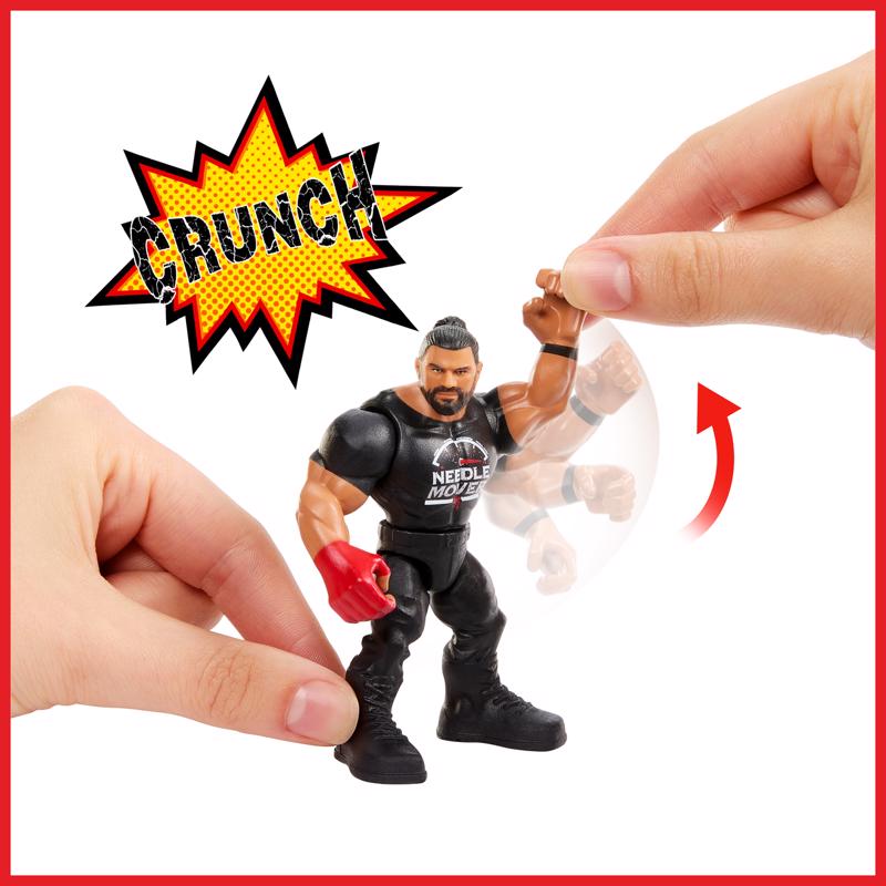 Mattel WWE Knuckle Crunchers Action Figures Multicolored