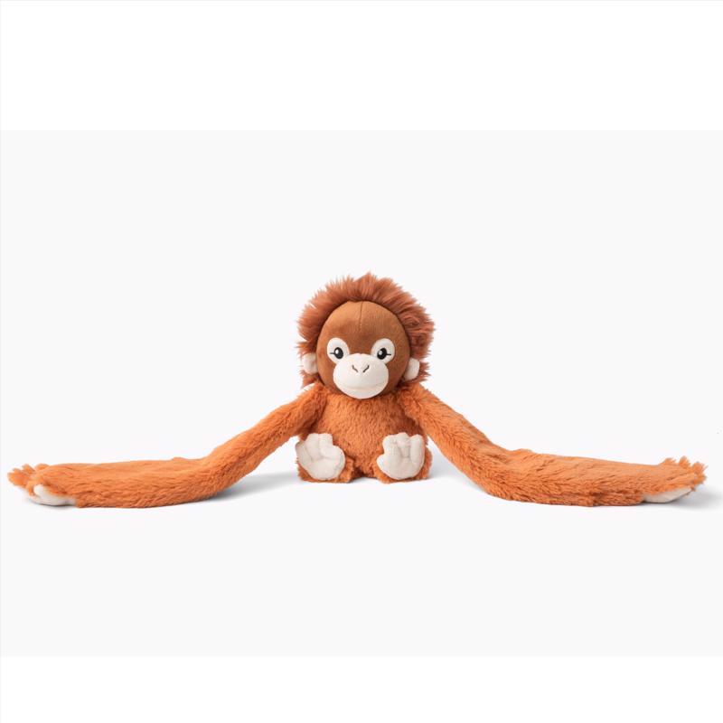 Hugimals World Hugarounds Ollie the Orangutan Weighted Neck and Shoulder Wrap Orange