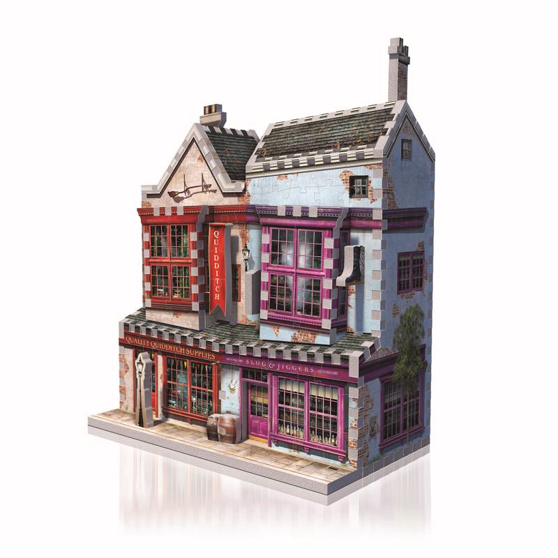 Wrebbit3D Harry Potter Quality Quidditch Supplies & Slug and Jiggers 3D Jigsaw Puzzle Multicolored 3