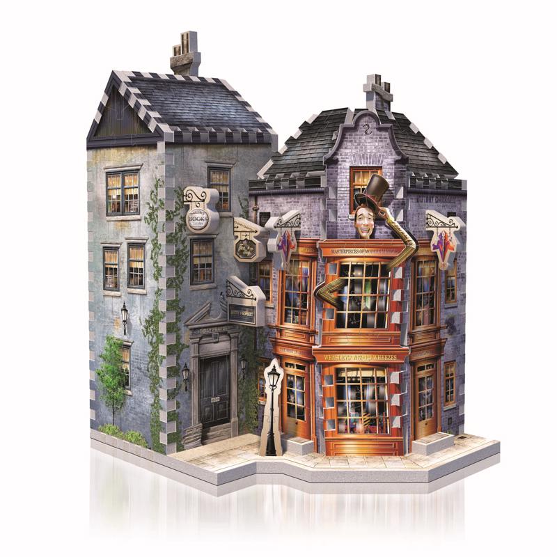 Wrebbit3D Harry Potter Weasleys' Wizard Wheezes & Daily Prophet 3D Jigsaw Puzzle Multicolored 285 pc