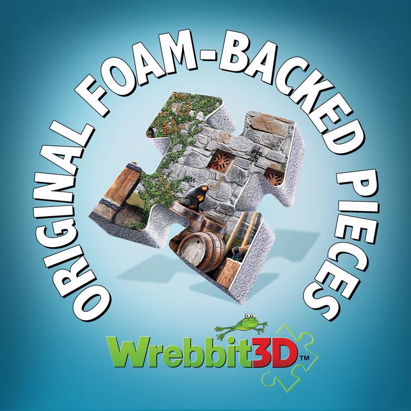 Wrebbit3D Harry Potter Hagrid's Hut 3D Jigsaw Puzzle Multicolored 270 pc