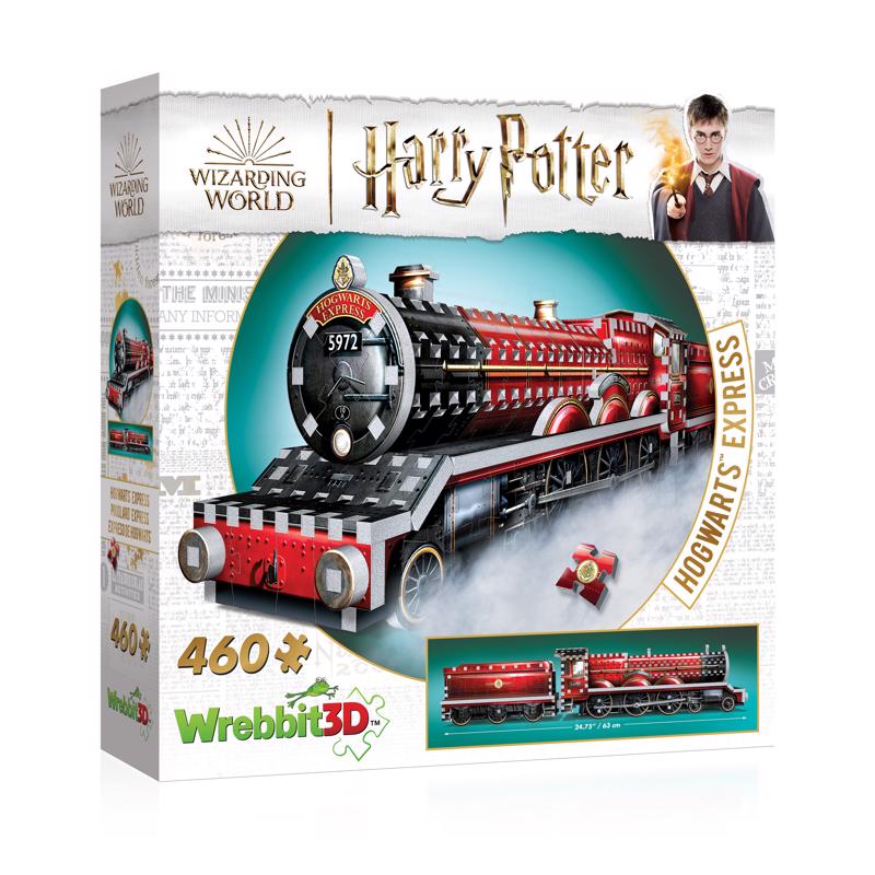 Wrebbit3D Harry Potter Hogwarts Express 3D Jigsaw Puzzle Multicolored 460 pc
