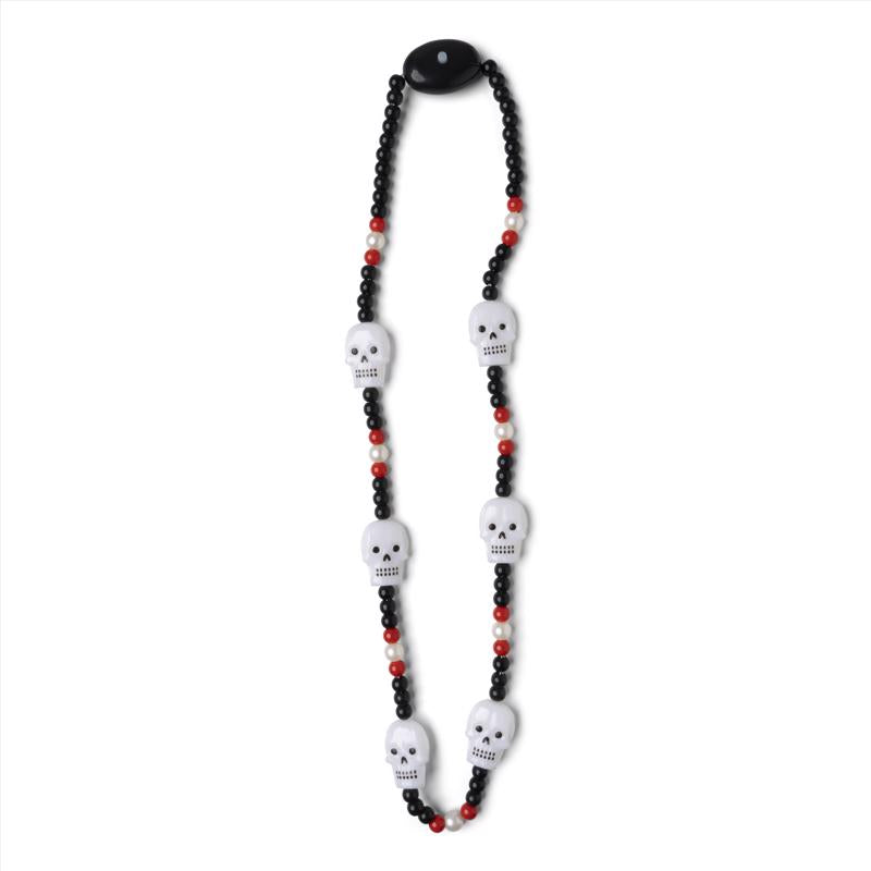 Spooky Lites LED Light Up Beaded Halloween Necklace 1 pk