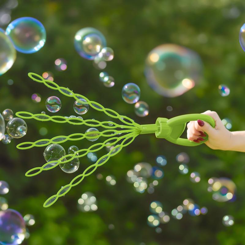 Maxx Bubbles 5-in-1 Bubble Wand Green