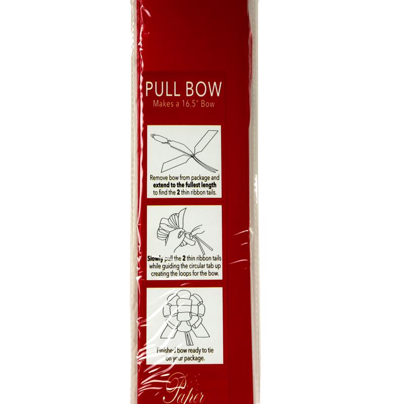 Paper Images Red Super Giant Pull Bows
