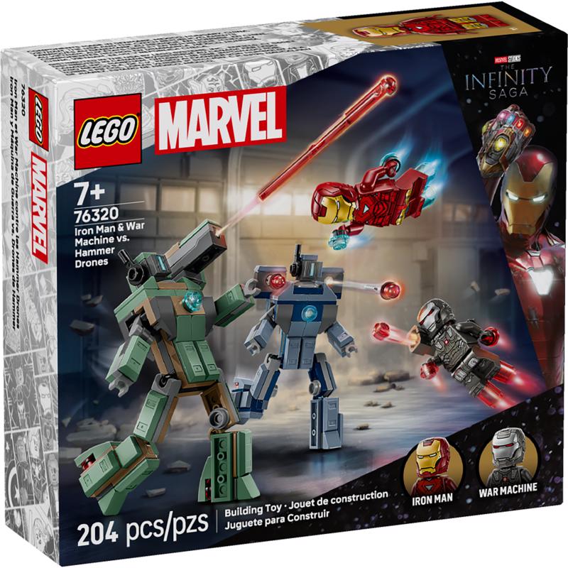 LEGO Marvel Super Heroes Building Set Multicolored 204 pc