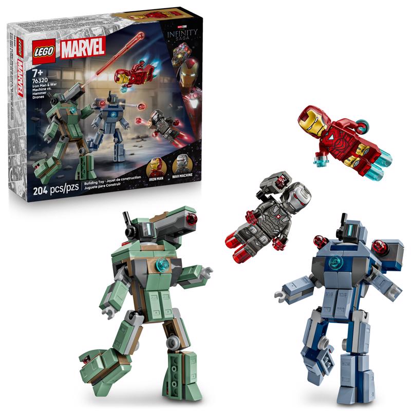 LEGO Marvel Super Heroes Building Set Multicolored 204 pc