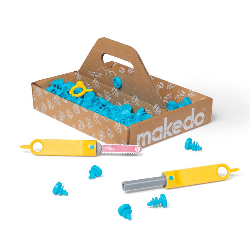 Makedo Explore Kit for 1 to 2 Makers Construction Playset 50 pc