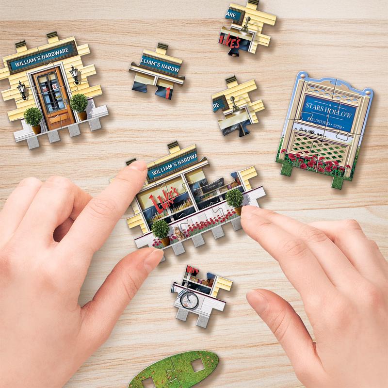 Wrebbit3D Stars Hollow Gilmore Girls 3D jigsaw puzzle 435 pc