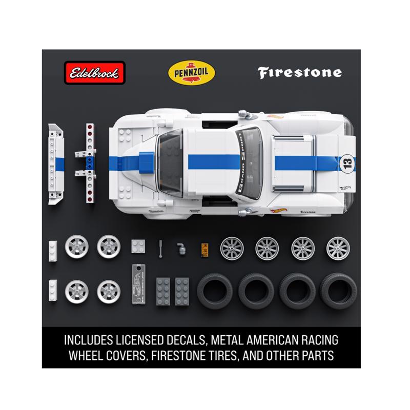 Hot Wheels Mega Corvette Grand Sport Building Set