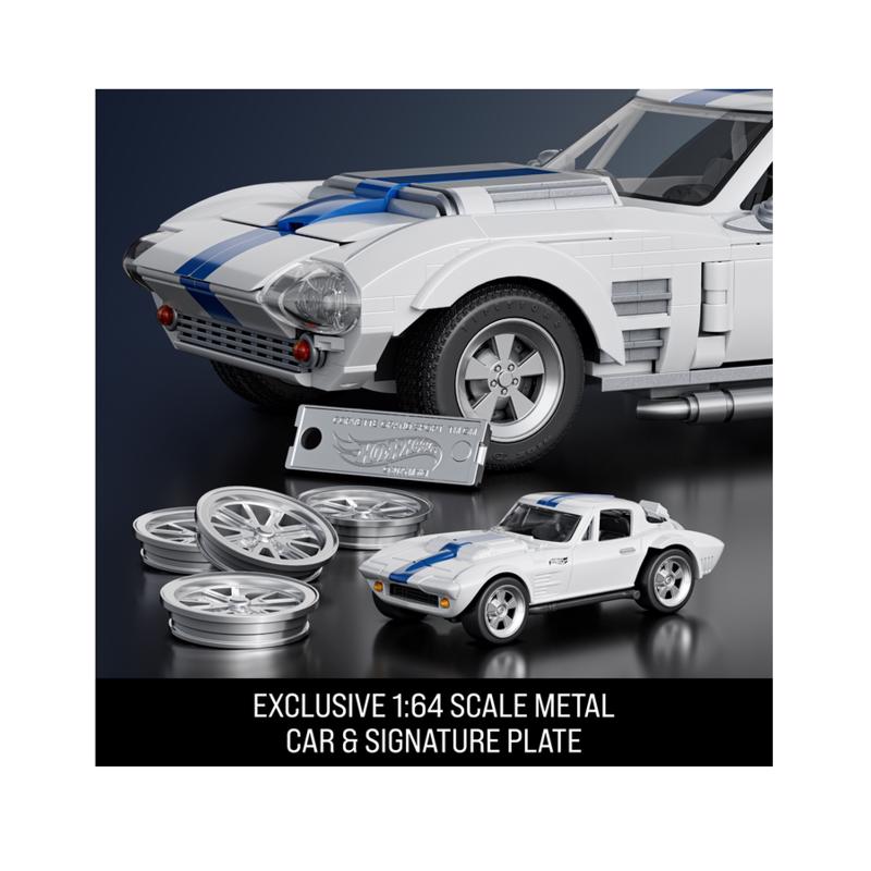 Hot Wheels Mega Corvette Grand Sport Building Set