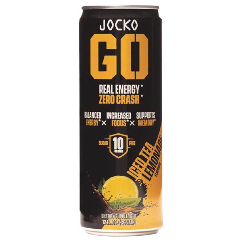Jocko Fuel LLC Iced Tea Lemonade Caffeine Beverage 12 fl. oz. 1 pk