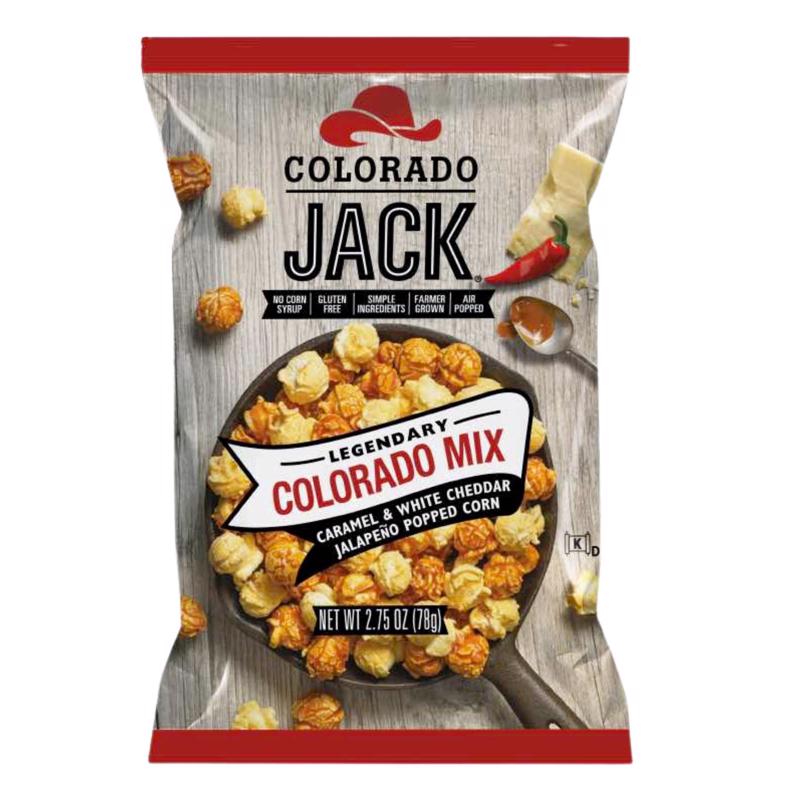 Colorado Jack Mix Gourmet Popcorn 2.75 oz Bagged