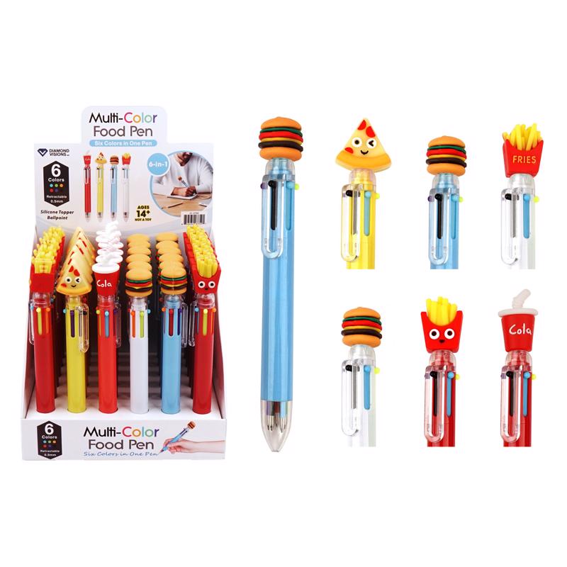 Diamond Visions Assorted Retractable 6-In-1 Tool Pen 1 pk