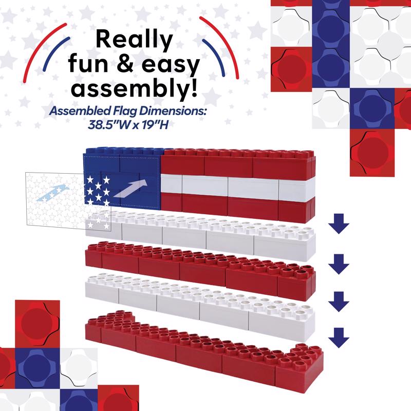 Biggo Blocks Biggo Blocks Set Assorted 32 pc