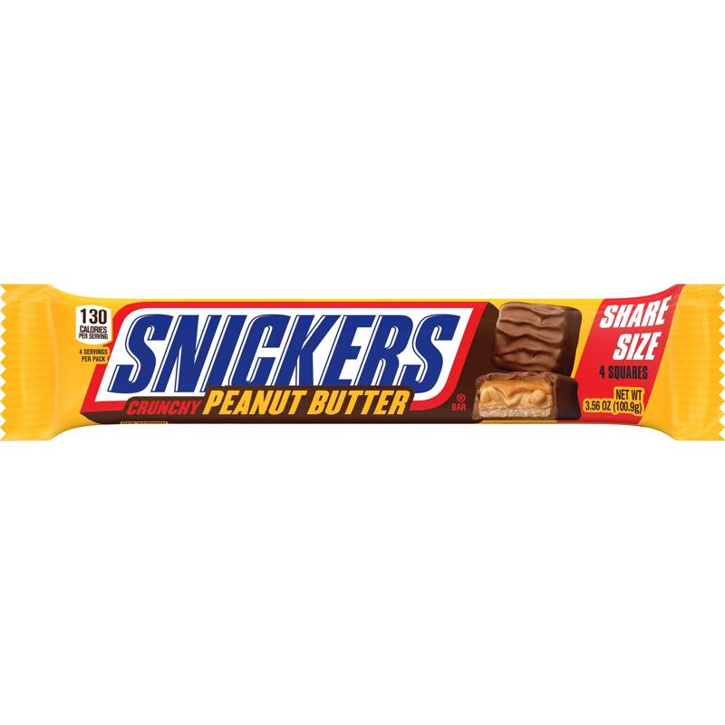 Snickers Peanut Butter Squared Candy 3.56 oz