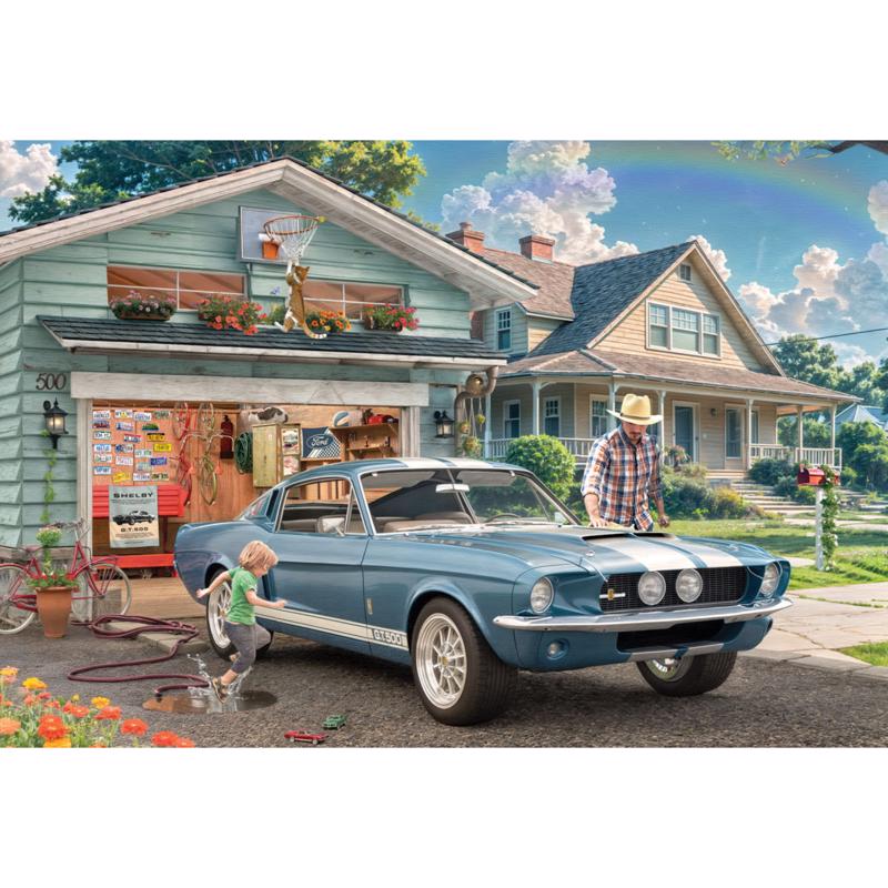 Eurographics 1967 Ford Mustang Shelby GT500 Puzzle 550 pc