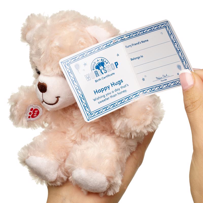 Build-A-Bear Mini Beans Happy Hugs Plush Toy