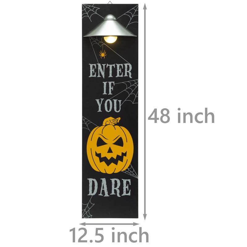 Dyno 40 in. Welcome Porch Sign