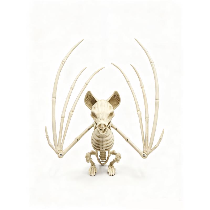 Decra Lite Skeleton Bat Halloween Decor