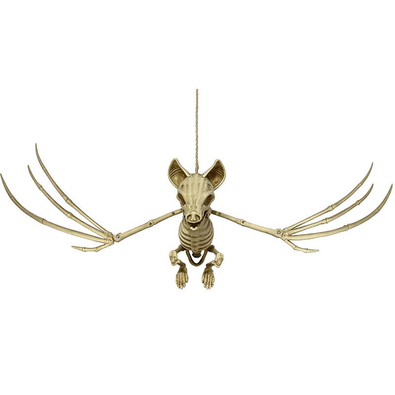 Decra Lite Skeleton Bat Halloween Decor