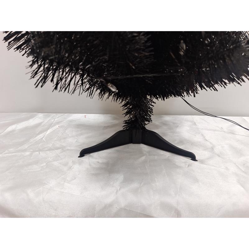 Giftwares Purple 20 ct 2 ft. LED Prelit Black Tree
