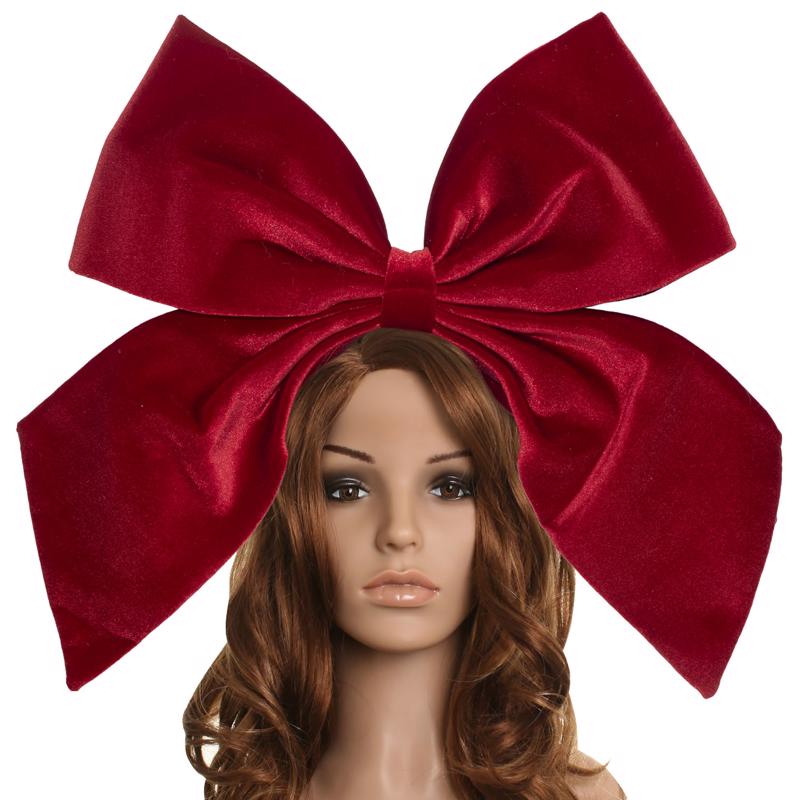 Dyno Oversized Red Bow Headband 1 pk