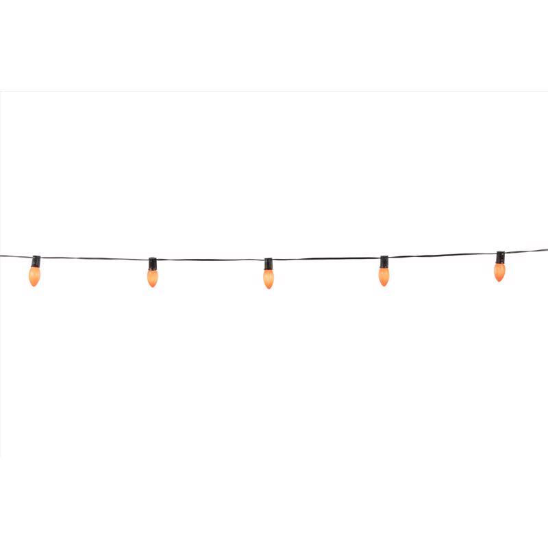 Celebrations Orange 25 ct Classic Halloween C9 Lights