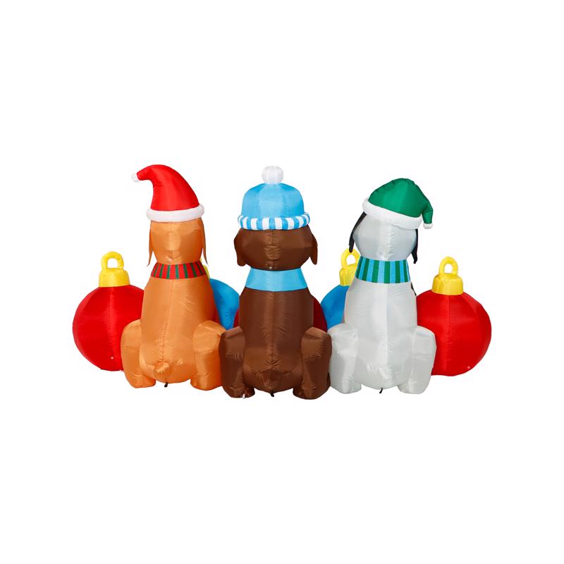 Seasonal Creations A Holiday Company Dogs 8 ft. Inflatable