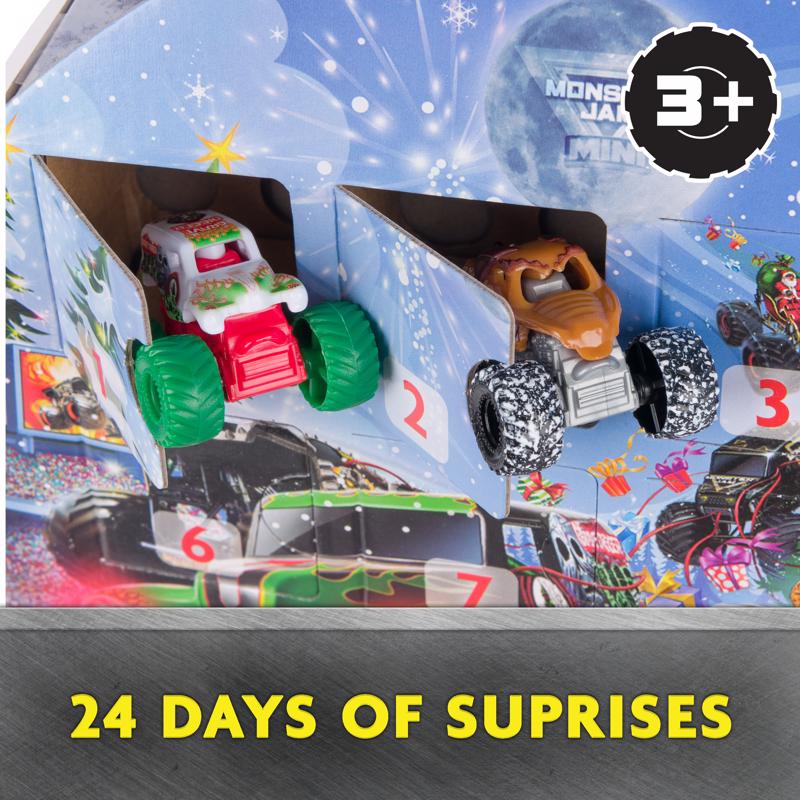 Monster Jam Mini Truck Advent Calendar 24 pc